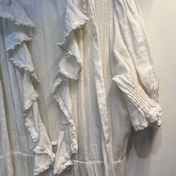 Doen Cream Ruffled Dress - Picture 2 of 3